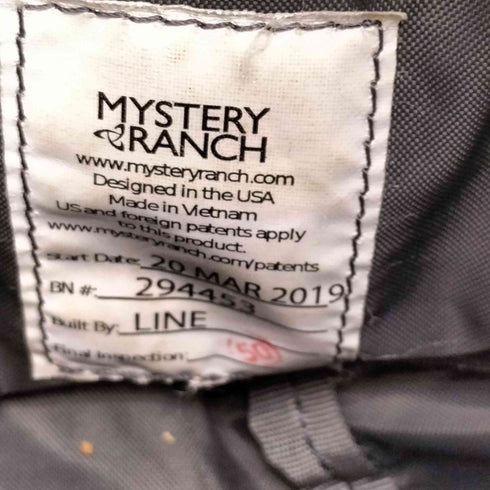 ミステリーランチ MYSTERY RANCH BIGPOP ミニショルダーバッグ メンズ