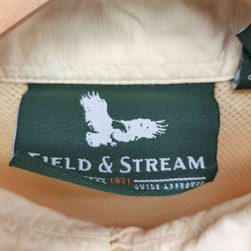 フイールドアンドストリーム FIELD&STREAM マルチポケット 刺繍 S/S シャツ メンズ import:L