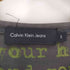 カルバンクラインジーンズ Calvin Klein Jeans CKJ プリント S/S コットン Tシャツ レディース import:L