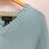 ローレンラルフローレン LAUREN RALPH LAUREN Vネック コットンニット セーター レディース import:XL