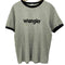 ラングラー Wrangler ロゴプリント ショートスリーブ リンガーTシャツ メンズ import:M