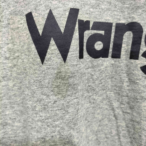 ラングラー Wrangler ロゴプリント ショートスリーブ リンガーTシャツ メンズ import:M