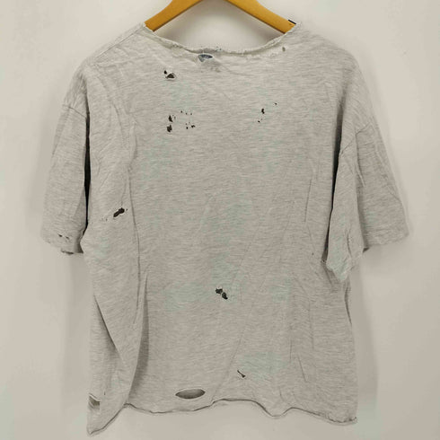 90S Hanesボディ ボロ バスケットボール プリント S/S Tシャツ メンズ import:XL