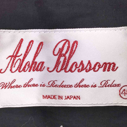 アロハブロッサム Aloha Blossom レーヨン L/S 総柄シャツ 花火柄 メンズ 40