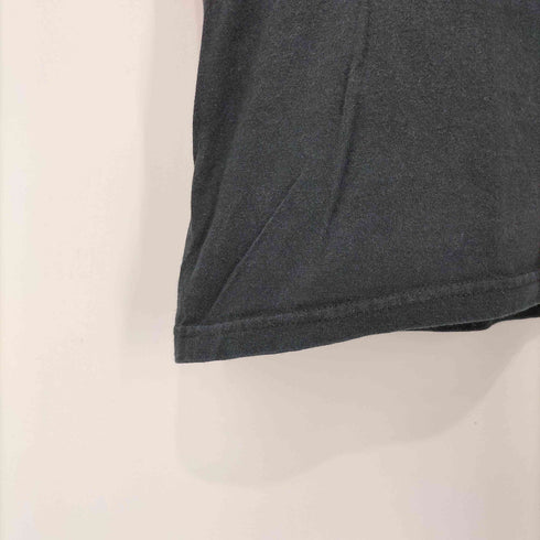 ヘインズ Hanes 90-2000s ロゴプリント ショートスリーブ クルーネックTシャツ メンズ import:M