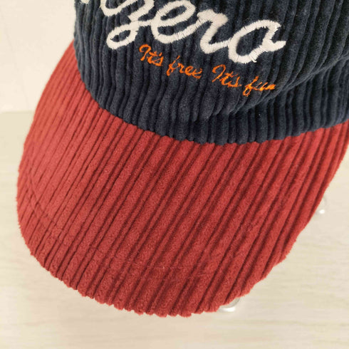 アシックス ASICS 90s-00s GEZERO 刺繍 コーデュロイ 6パネル バイカラー キャップ メンズ