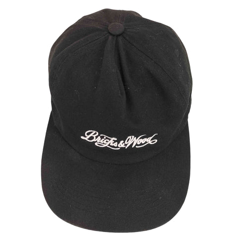 Bricks&Wood × ブリックス アンド ウッド LOGO CAP ロゴ刺繍 6パネル キャップ メンズ