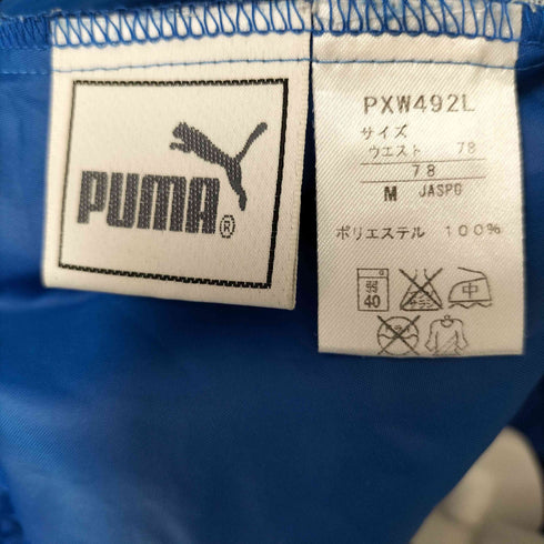 プーマ PUMA ロゴ 刺繍 裾ジップ イージー ポリ パンツ メンズ JPN:M