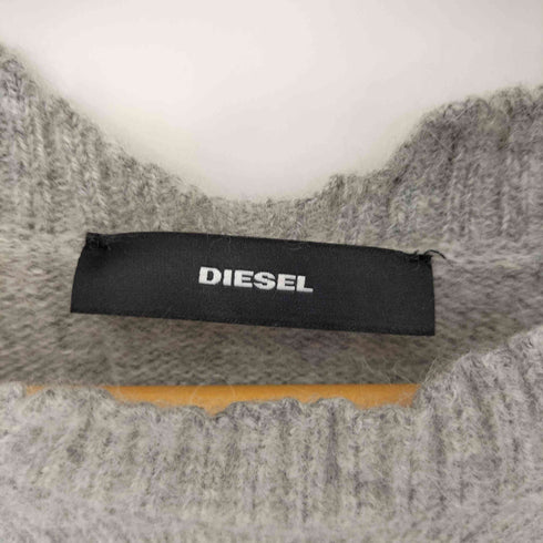 ディーゼル DIESEL ダメージ加工クルーネックニット メンズ
