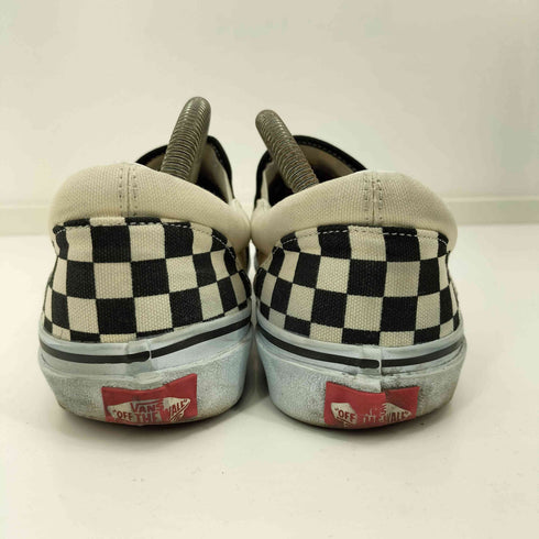 バンズ VANS チェッカーフラッグ SLIPON メンズ us8 26cm