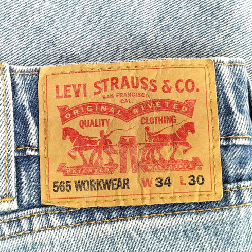 リーバイス Levis 565 WORKWEAR UTILITYPANTS ウォッシュド ペインターパンツ メンズ W34L30