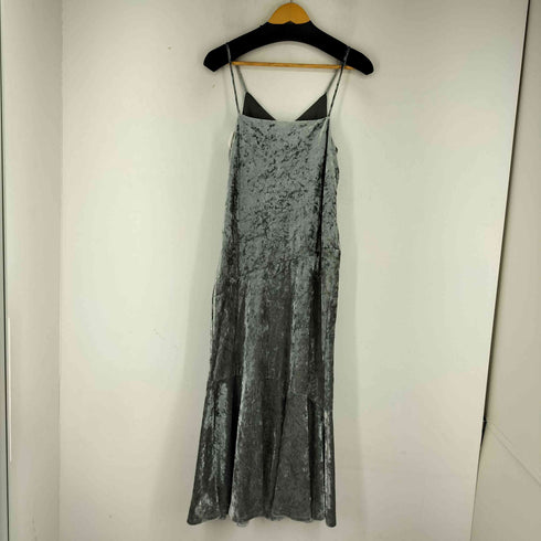 ザラ ZARA ベロア キャミワンピース レディース US S