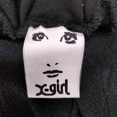 エックスガール X-girl FACE PATCH SWEAT PANTS レディース JPN:S