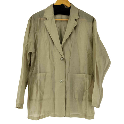 ダブルクローゼット w closet シアーテーラードジャケット レディース