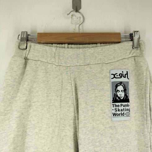 エックスガール X-girl FACE PATCH SWEAT PANTS レディース JPN:S