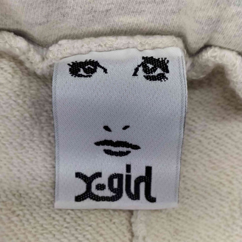 エックスガール X-girl FACE PATCH SWEAT PANTS レディース JPN:S