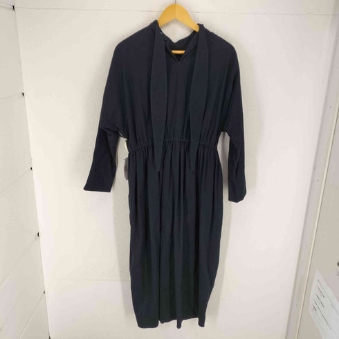 TENNE HANDCRAFTED MODERN ドローストリング ボウタイ付き ギャザーワンピース domestic レディース