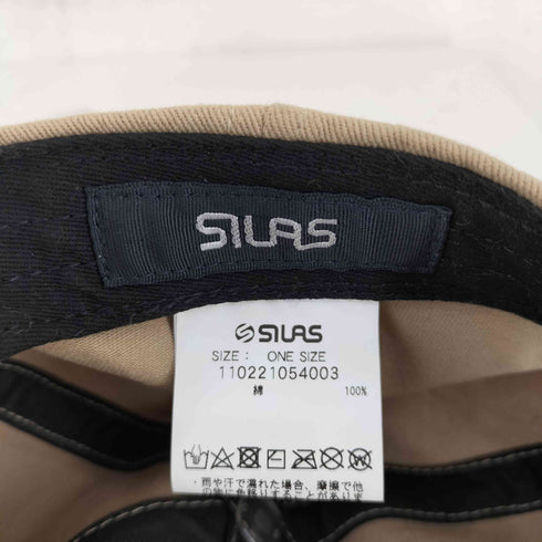サイラス SILAS INITIAL LOGO CAP メンズ ONE SIZE