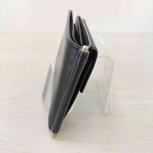 WARENFAUS bill clip wallet black メンズ
