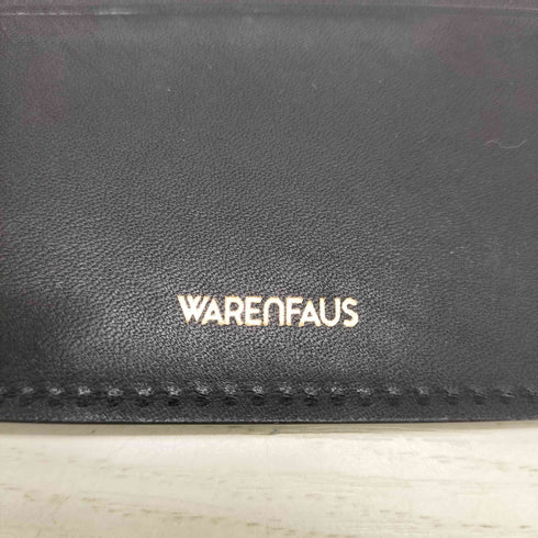 WARENFAUS bill clip wallet black メンズ