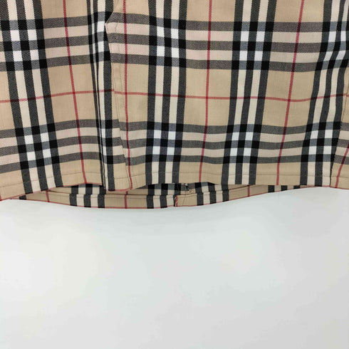 バーバリーロンドン BURBERRY LONDON バックポケット刺繍ロゴ ノバチェックミニスカート レディース
