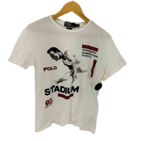 ポロバイラルフローレン Polo by RALPH LAUREN 復刻 1992 STADIUM COLLECTION GYMNASTIC T-SHIRT メンズ import:S
