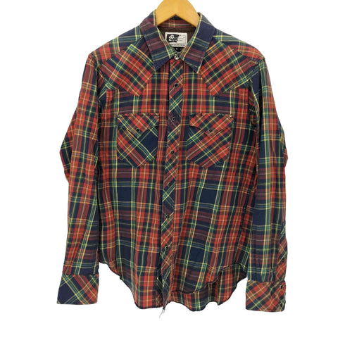 エンジニアードガーメンツ Engineered Garments 旧タグ チェック ウエスタンシャツ メンズ JPN:S