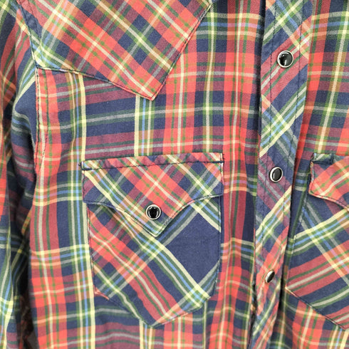エンジニアードガーメンツ Engineered Garments 旧タグ チェック ウエスタンシャツ メンズ JPN:S