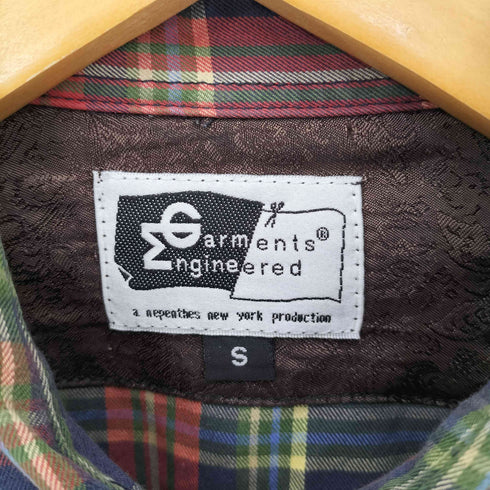 エンジニアードガーメンツ Engineered Garments 旧タグ チェック ウエスタンシャツ メンズ JPN:S