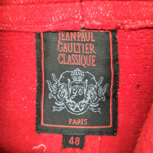 ジャンポールゴルチエクラシック Jean Paul GAULTIER CLASSIQUE 90s カットオフ フーデッド スーパーロングガウンコート メンズ 48