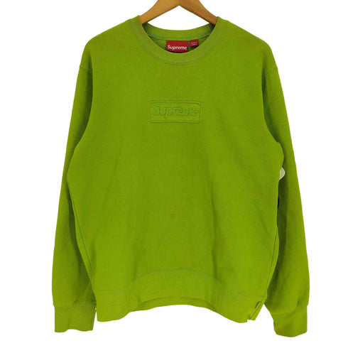 シュプリーム Supreme 20SS Cutout Logo Crewneck カットアウト ロゴ クルーネック スウェット メンズ import:S
