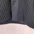 コムデギャルソン COMME des GARCONS 2000ss Coercion期 製品染め コットンニット 変形カーディガン レディース M
