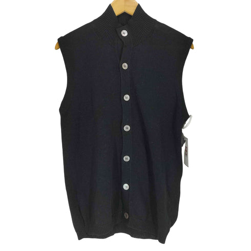 コムデギャルソン COMME des GARCONS 90s コットンニット ボタンベスト レディース M