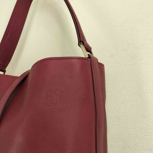 ヒロフ HIROFU ワンショルダー レザーバッグ レディース
