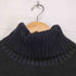 トリココムデギャルソン tricot COMME des GARCONS 90s フラワーデザイン タートルネック ウールニットベスト レディース