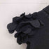 トリココムデギャルソン tricot COMME des GARCONS 90s フラワーデザイン タートルネック ウールニットベスト レディース