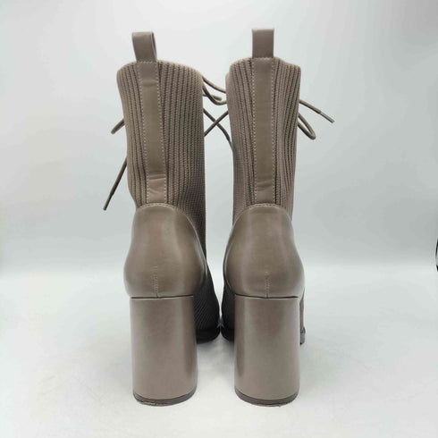 リエンダ rienda 23AW レースアップ ニット ショート ブーツ レディース S