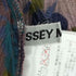イッセイミヤケ ISSEY MIYAKE 90s 97ss 銀タグ Vプリーツ フラワー柄 ワンピース レディース M