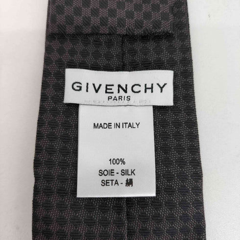 ジバンシィ GIVENCHY 総柄シルクネクタイ メンズ