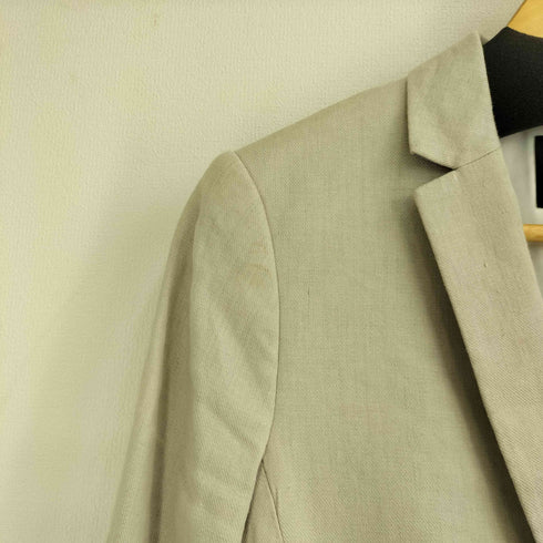 バナナリパブリック BANANA REPUBLIC リネン混 テーラードジャケット レディース US:4