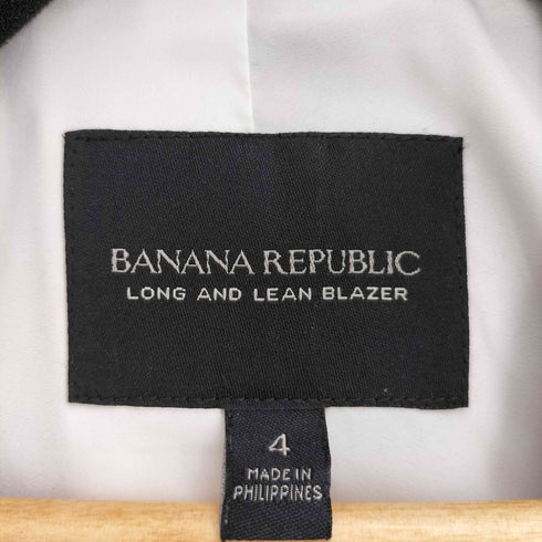 バナナリパブリック BANANA REPUBLIC リネン混 テーラードジャケット レディース US:4
