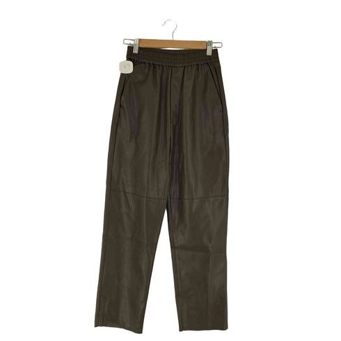 ビューティーアンドユースユナイテッドアローズ BEAUTY & YOUTH UNITED ARROWS フェイクレザーイージーテーパード パンツ レディース JPN:S