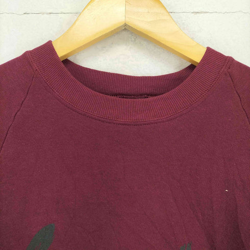 ジャージーズ JERZEES 80s MADE IN USA 両面プリントラグランスウェット メンズ JPN:M