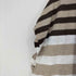 バーバリーブルーレーベル BURBERRY BLUE LABEL リネン混 ロゴ刺繍ニットブラウス レディース 38
