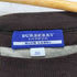 バーバリーブルーレーベル BURBERRY BLUE LABEL リネン混 ロゴ刺繍ニットブラウス レディース 38
