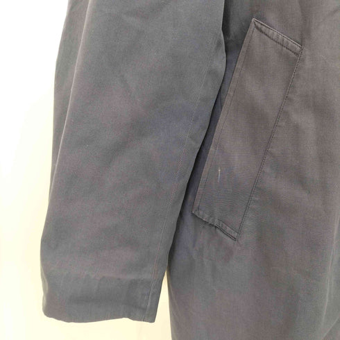 バーバリーズ BURBERRYS 70-80S 英国製 ポリコットン 65/35 クロス ハーフ ステンカラーコート メンズ
