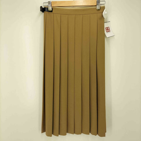 デプレ DES PRES 22AW ハイツイストギャバジン プリーツミディスカート レディース JPN:34