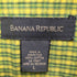 バナナリパブリック BANANA REPUBLIC チェック シアサッカー S/S レギュラー シャツ メンズ import:L
