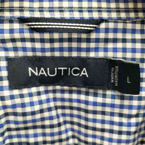 ノーティカ NAUTICA チェック ボタンダウン L/S シャツ メンズ import:L