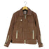リューグーレザーズ Liugoo Leathers VaLLet VALLET 03 ダブルジップ カウレザー ジャケット メンズ JPN:M